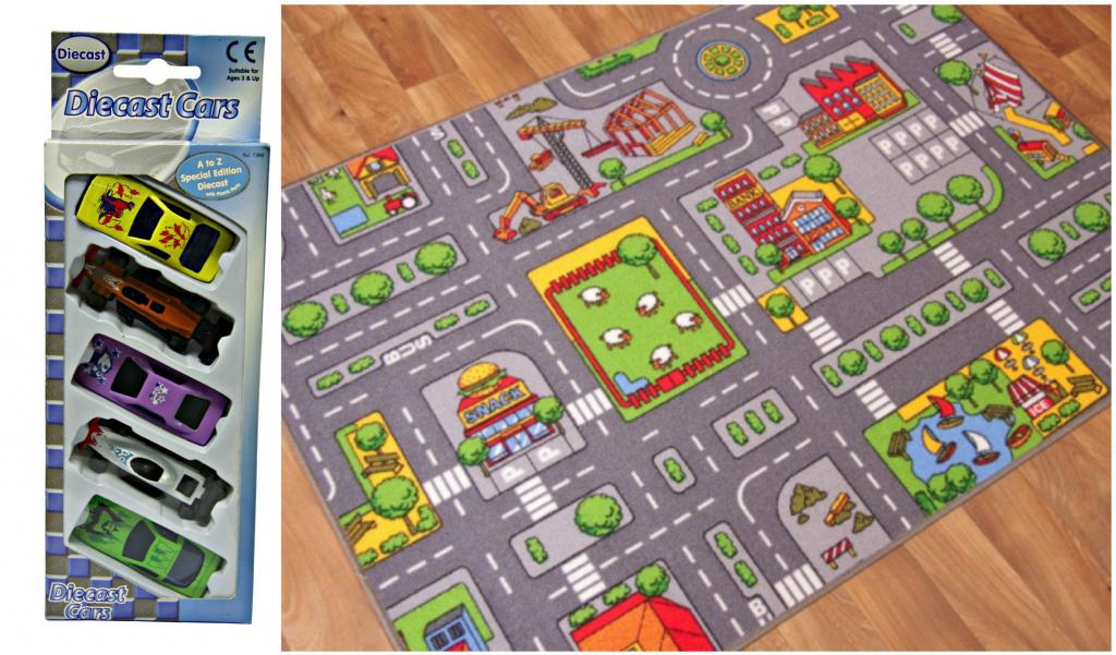 Toy Car Toy Car Rug